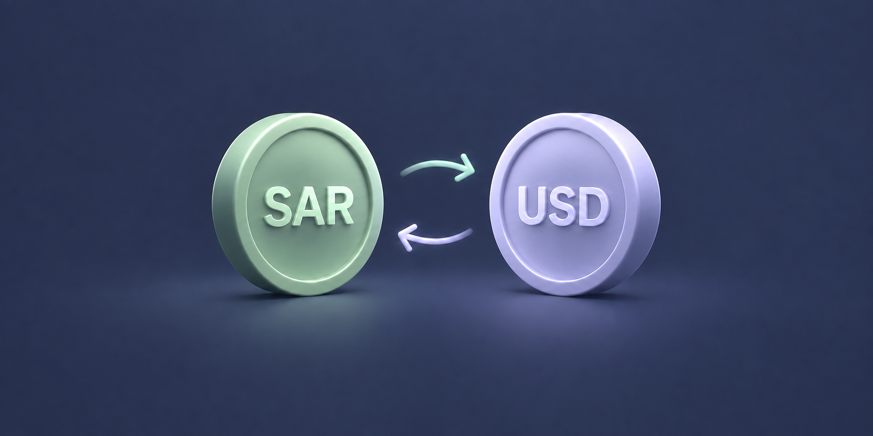 الريال السعودي والدولار الأمريكي — SAR وUSD